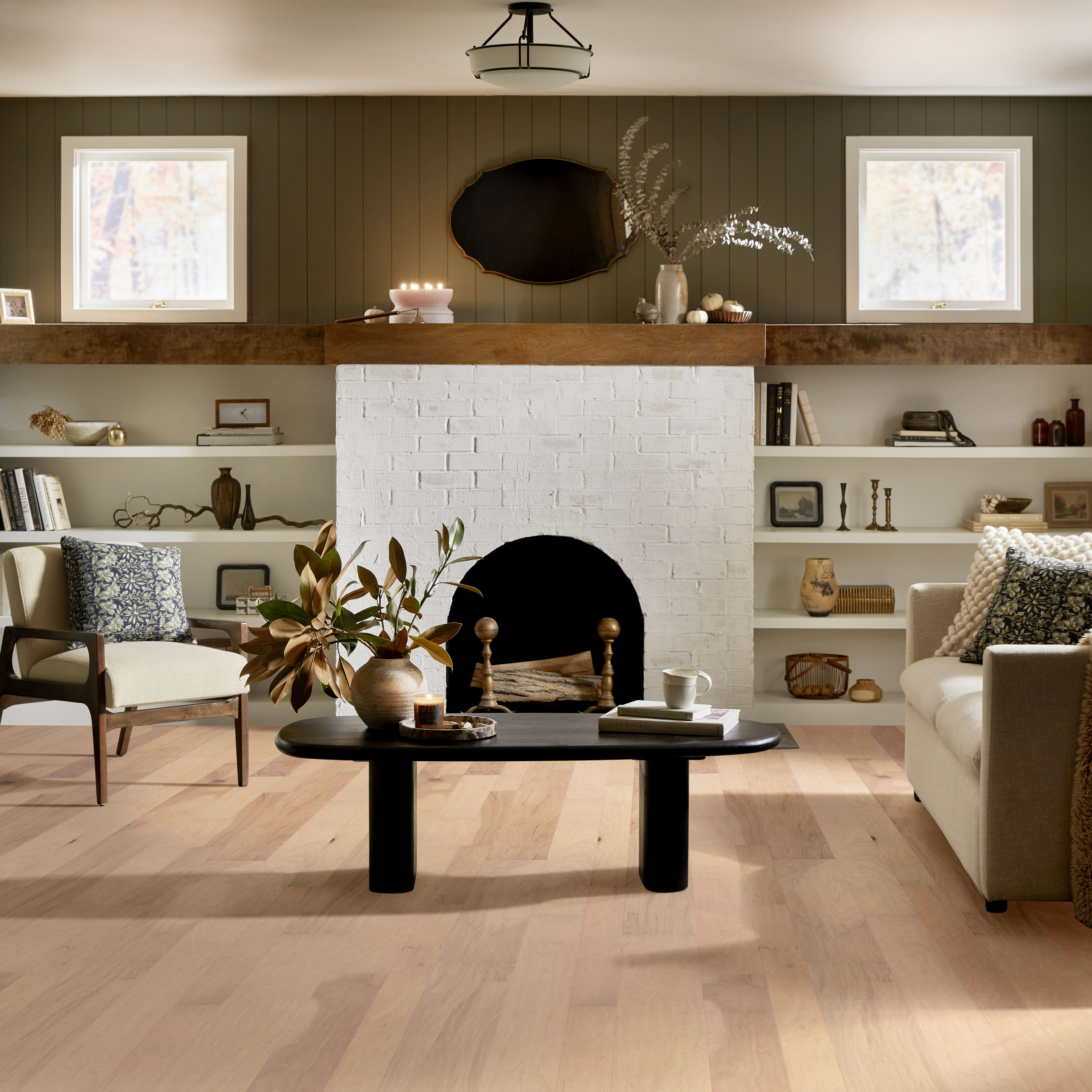 Pebble Hill Mixed Width - in color Linen | Shaw Floors